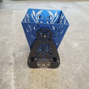 Papierkorb Abfalleimer LaserCut Vorlage - 3D Modell Laser Cut Vorlage