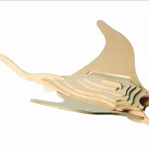 Manta Rochen LaserCut Vorlage - 3D Modell Laser Cut Vorlage