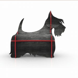 Schottisch Terrier 3D Modell Laser Cut Vorlage