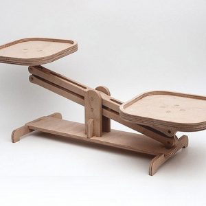 Wippen Waage LaserCut Vorlage - 3D Modell Laser Cut Vorlage